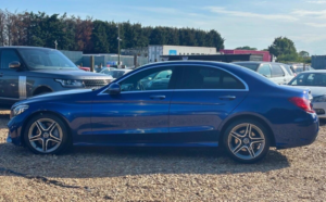 2019 Mercedes-Benz C Class 2.0 C300d Amg Line (premium Plus) G-Tronic+ Euro 6 (s/s) 4dr in Blue — image 6