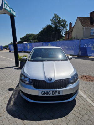 2016 Skoda Fabia 1.0 S Euro 6 (s/s) 5dr in Silver — image 2