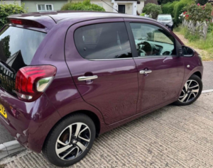 2014 Peugeot 108 1.2 Vti Puretech Allure Euro 5 5dr in Purple — image 4