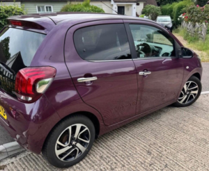 2014 Peugeot 108 1.2 Vti Puretech Allure Euro 5 5dr in Purple — image 5