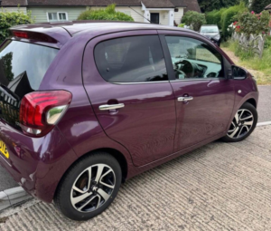 2014 Peugeot 108 1.2 Vti Puretech Allure Euro 5 5dr in Purple — image 6