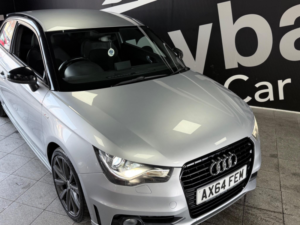 2015 Audi A1 1.6 Tdi S Line Style Edition Euro 5 (s/s) 3dr in Silver — image 4