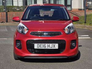 2016 Kia Picanto 1.25 3 Hatchback 5dr Petrol Auto Euro 5 (84 Bhp) in Red — image 2