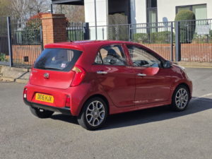 2016 Kia Picanto 1.25 3 Hatchback 5dr Petrol Auto Euro 5 (84 Bhp) in Red — image 6