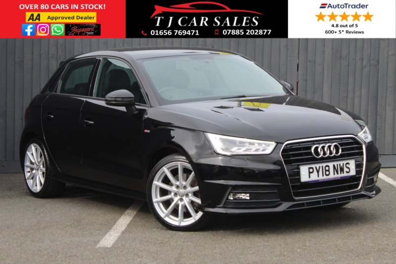 2018 Audi A1 1.6 Tdi S Line in Black — image 1