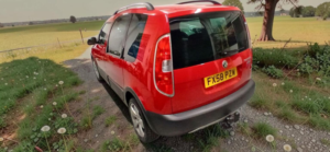 2008 Skoda Roomster 1.6 16v Scout Tiptronic 5dr in Red — image 4