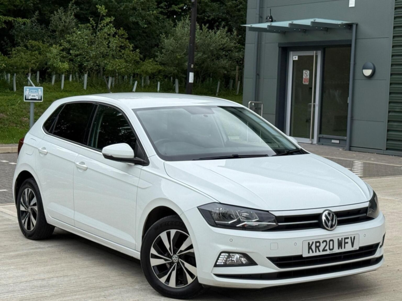 2020 Volkswagen Polo 1.0 Tsi Match Euro 6 (s/s) 5dr in White — image 1