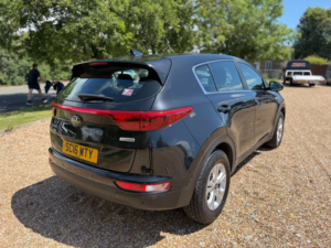 2016 Kia Sportage 1.7 Crdi 1 SUV 5dr Diesel Manual Euro 6 (s/s) (114 Bhp) in Black — image 3