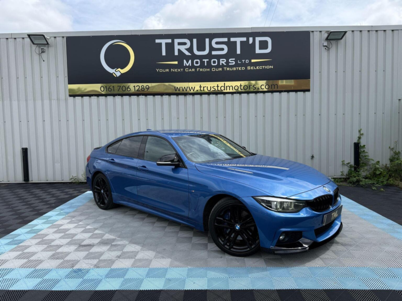2017 BMW 4 Series Gran Coupe 2.0 420d M Sport Auto Euro 6 (s/s) 5dr in Blue — image 1