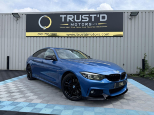 2017 BMW 4 Series Gran Coupe 2.0 420d M Sport Auto Euro 6 (s/s) 5dr in Blue — image 3