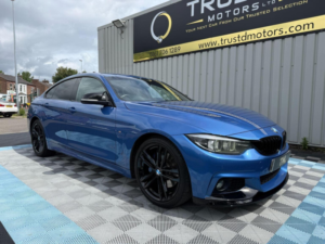 2017 BMW 4 Series Gran Coupe 2.0 420d M Sport Auto Euro 6 (s/s) 5dr in Blue — image 4