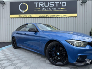 2017 BMW 4 Series Gran Coupe 2.0 420d M Sport Auto Euro 6 (s/s) 5dr in Blue — image 5
