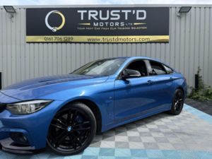 2017 BMW 4 Series Gran Coupe 2.0 420d M Sport Auto Euro 6 (s/s) 5dr in Blue — image 6