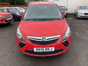 2015 Vauxhall Zafira Tourer 1.4 I Turbo Sri in Red — image 2