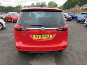 2015 Vauxhall Zafira Tourer 1.4 I Turbo Sri in Red — image 5