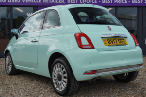2017 Fiat 500 1.2 Lounge Dualogic Euro 6 (s/s) 3dr in Green — image 2