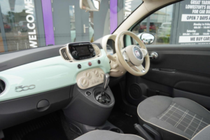 2017 Fiat 500 1.2 Lounge Dualogic Euro 6 (s/s) 3dr in Green — image 3