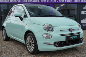 2017 Fiat 500 1.2 Lounge Dualogic Euro 6 (s/s) 3dr in Green — image 6