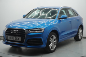 2015 Audi Q3 2.0 Tdi S Line Euro 6 (s/s) 5dr in Blue — image 2