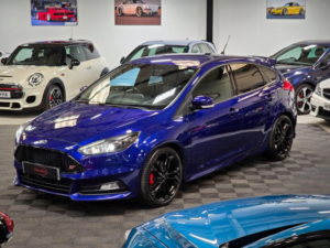 2016 Ford Focus 2.0t Ecoboost St-3 Euro 6 (s/s) 5dr in Blue — image 6