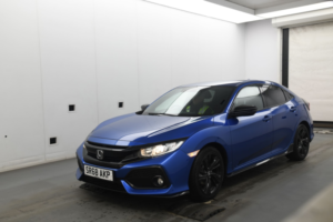 2018 Honda Civic 1.0 Vtec Turbo Sport Line in Blue — image 2