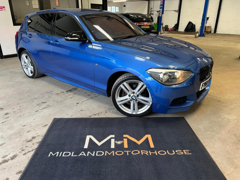 2014 BMW 1 Series 2.0 120d M Sport Auto Euro 5 (s/s) 5dr in Blue — image 1