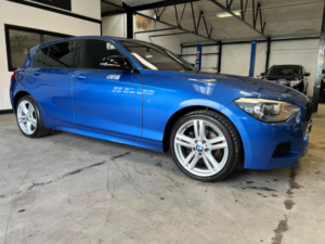 2014 BMW 1 Series 2.0 120d M Sport Auto Euro 5 (s/s) 5dr in Blue — image 3