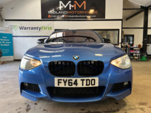 2014 BMW 1 Series 2.0 120d M Sport Auto Euro 5 (s/s) 5dr in Blue — image 4