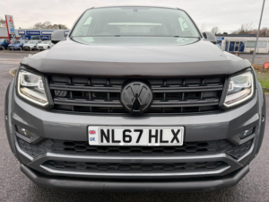 2017 Volkswagen Amarok 3.0 Tdi V6 Bluemotion Tech Highline Auto 4motion Euro 6 (s/s) 4dr in Grey — image 3