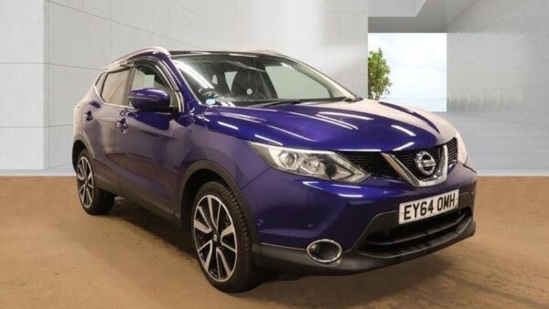 2014 Nissan Qashqai 1.2 Dig-T Tekna 2WD Euro 5 (s/s) 5dr in Blue — image 1