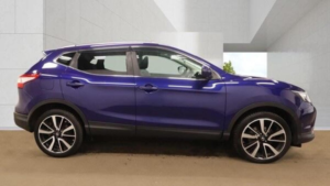 2014 Nissan Qashqai 1.2 Dig-T Tekna 2WD Euro 5 (s/s) 5dr in Blue — image 6
