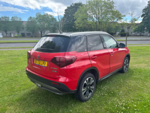 2022 Suzuki Vitara 1.4 Boosterjet Mhev Sz5 SUV 5dr Petrol Hybrid Manual Euro 6 (s/s) (129 Ps) in Red — image 3