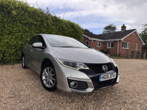 2015 Honda Civic 1.6 I-Dtec Se Plus in Silver — image 5