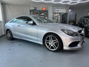 2015 Mercedes-Benz E Class 2.1 E220d Bluetec Amg Line G-Tronic+ Euro 6 (s/s) 2dr in Silver — image 4