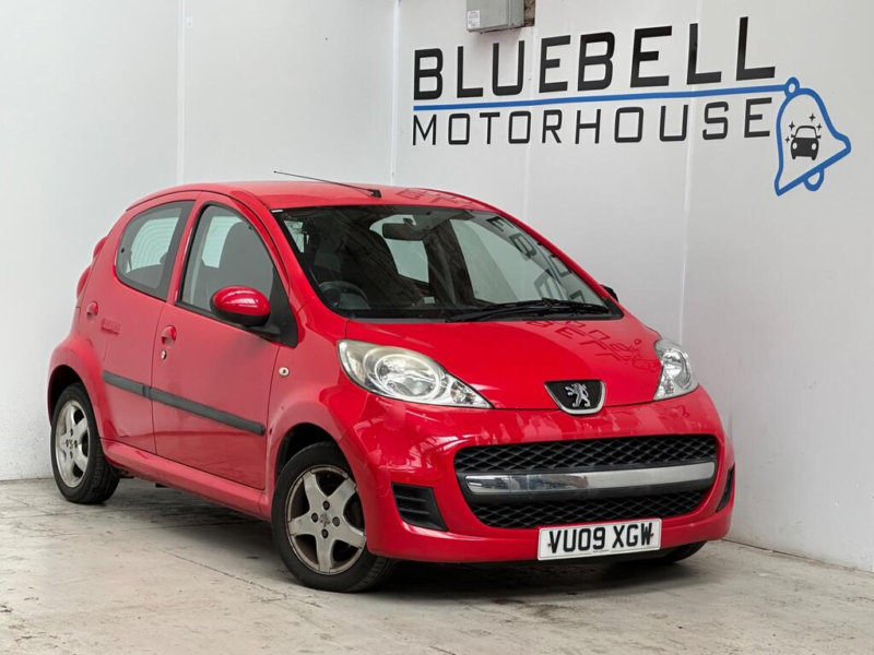 2009 Peugeot 107 1.0 12v Verve Euro 4 5dr in Red — image 1