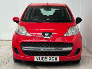 2009 Peugeot 107 1.0 12v Verve Euro 4 5dr in Red — image 2