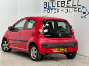 2009 Peugeot 107 1.0 12v Verve Euro 4 5dr in Red — image 3