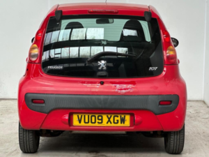2009 Peugeot 107 1.0 12v Verve Euro 4 5dr in Red — image 4