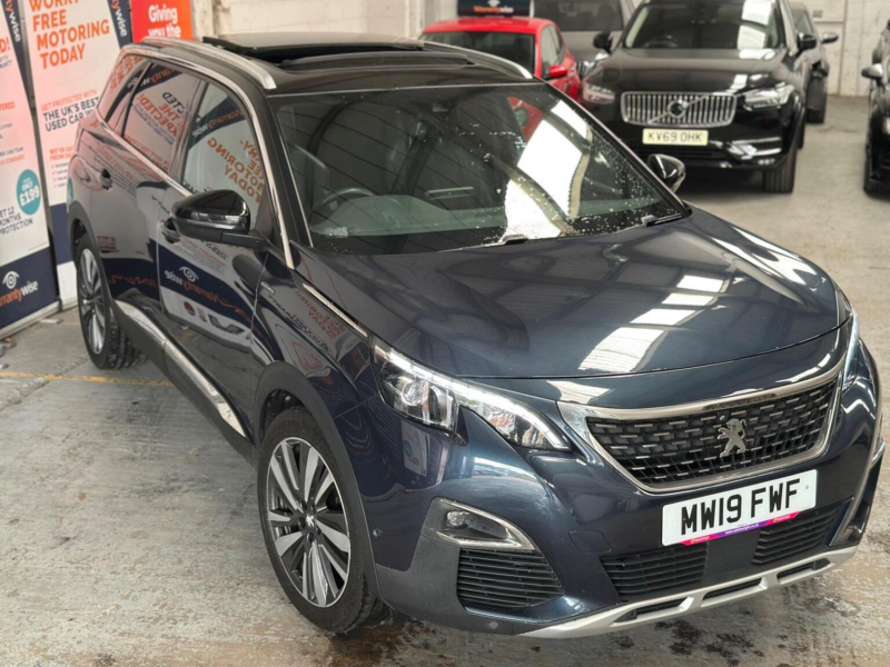 2019 Peugeot 5008 1.5 Bluehdi Gt Line Premium Eat Euro 6 (s/s) 5dr in Blue — image 1