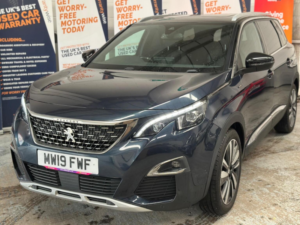 2019 Peugeot 5008 1.5 Bluehdi Gt Line Premium Eat Euro 6 (s/s) 5dr in Blue — image 3