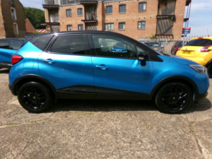 2015 Renault Captur 1.5 Dynamique S Medianav Dci 90 Stop & Start in Blue — image 3