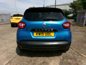 2015 Renault Captur 1.5 Dynamique S Medianav Dci 90 Stop & Start in Blue — image 6
