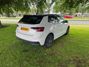 2022 Skoda Fabia 1.0 Tsi Colour Edition Hatchback 5dr Petrol Manual Euro 6 (s/s) (110 Ps) in White — image 4