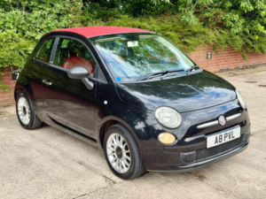 2011 Fiat 500c 0.9 Twinair Pop Euro 5 (s/s) 2dr in Black — image 2