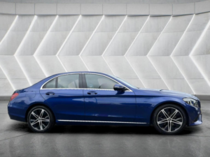 2019 Mercedes-Benz C Class 1.5 C200 Mhev Eq Boost Sport G-Tronic+ Euro 6 (s/s) 4dr in Blue — image 4