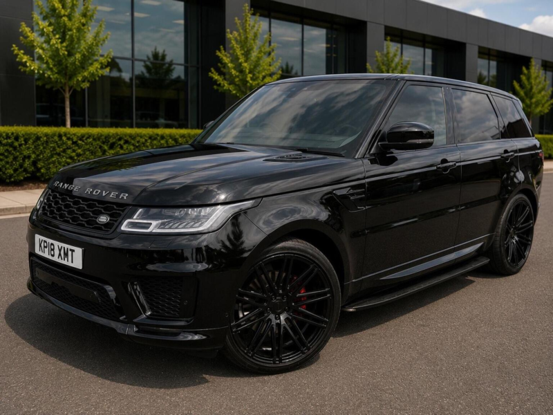2018 Land Rover Range Rover Sport 3.0 Sd V6 Hse Auto 4WD Euro 6 (s/s) 5dr in Black — image 1