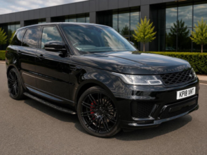 2018 Land Rover Range Rover Sport 3.0 Sd V6 Hse Auto 4WD Euro 6 (s/s) 5dr in Black — image 3