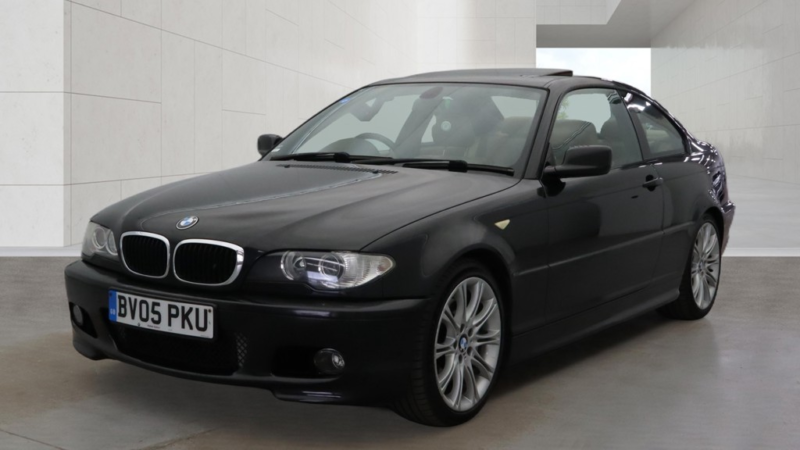 2005 BMW 3 Series 3.0 330ci M Sport Coupe Black Automatic 2dr Classic Rare Car+low Mileage+stunning in Black — image 1