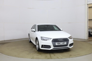 2017 Audi A4 1.4 Tfsi S Line S Tronic Euro 6 (s/s) 4dr in White — image 3