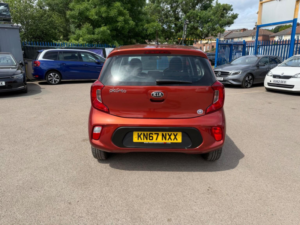 2017 Kia Picanto 1.0 2 Euro 6 5dr in Orange — image 5